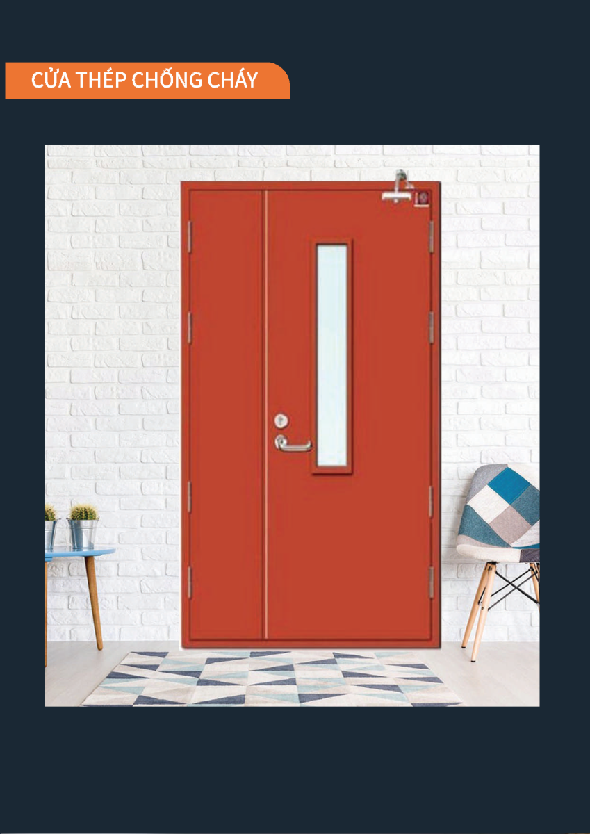 CỬA THÉP CHỐNG CHÁY