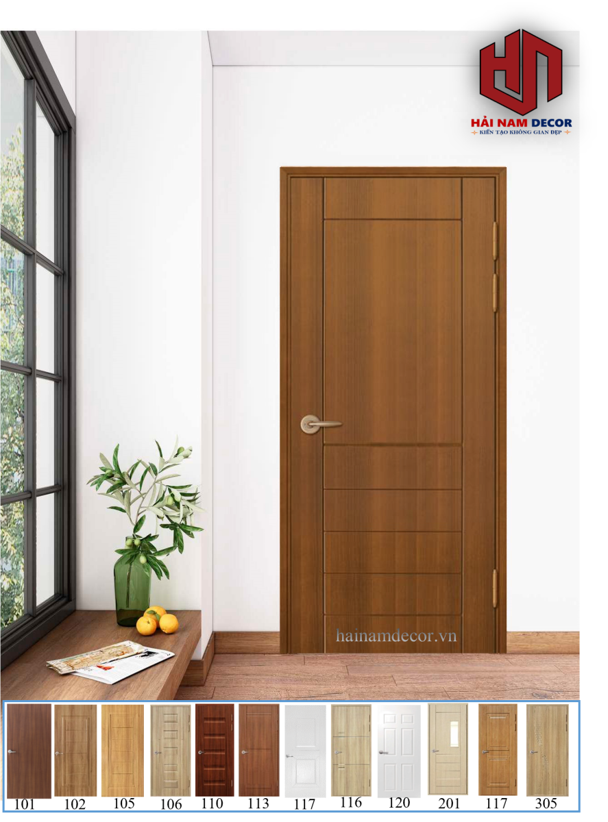 Cửa nhựa Hàn Quốc SD KSD 105